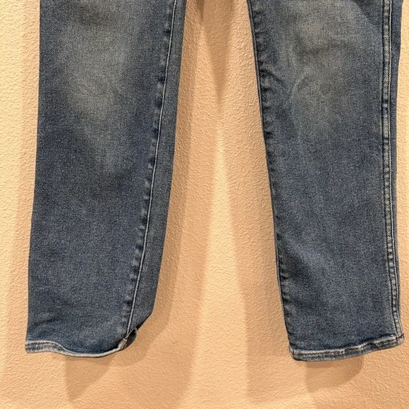 Madewell Curvy Stovepipe Jeans High Rise Straight Leg Medium Wash Blue 26 - Picture 2 of 13